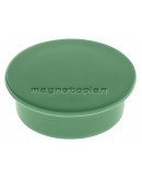 Магниты круглые 40/2.2 зеленые Magnetoplan Discofix Color Green Set (1662005)