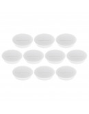 Магниты круглые 34/1.3 белые Magnetoplan Discofix Junior White Set (1662100)