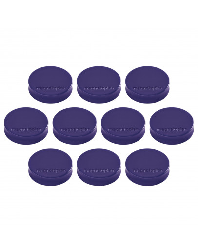 Магниты эргономичные средние 30/0.7 фиолетовые Magnetoplan Ergo Medium Violet Set (1664011)