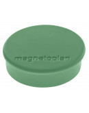 Магниты круглые 24/0.3 зеленые Magnetoplan Discofix Hobby Green Set (1664505)