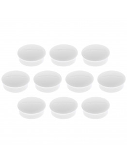 Магниты круглые 19/0.1 белые Magnetoplan Discofix Mini White Set (1664600)