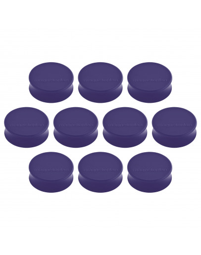 Магниты эргономичные большие 34/2 фиолетовые Magnetoplan Ergo Large Violet Set (1665011)