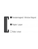Этикетки C-профиля с защитой 50x10 белые Magnetoplan C-Profil Label+Foil Set (17710)