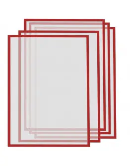 Рамки магнитные A3 красные Magnetoplan Magnetofix Frame Red Set (1130406)