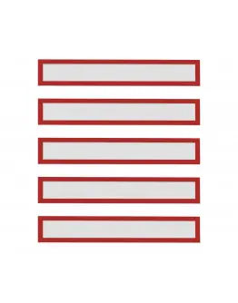 Рамки заголовков магнитные A4/A3 красные Magnetoplan Magnetofix Frame TOPSIGN Red Set (1131806)
