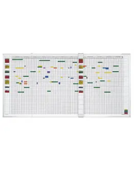 Планировщик годовой активности 5дн/30чел 1500x450 Magnetoplan Activity Planner (3703255)